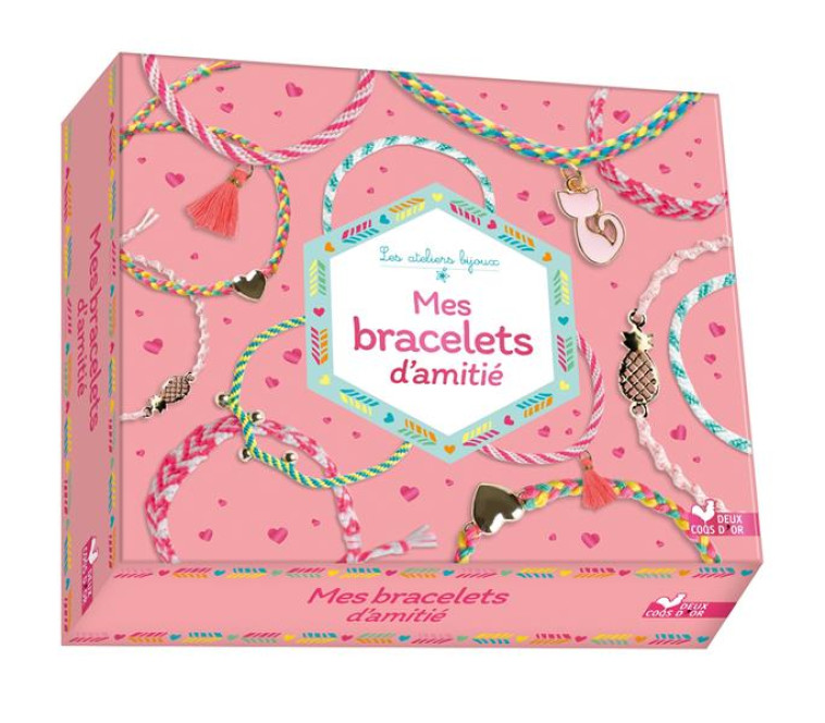 MES BRACELETS D'AMITIÉ - COFFRET AVEC ACCESSOIRES - XXX - NC