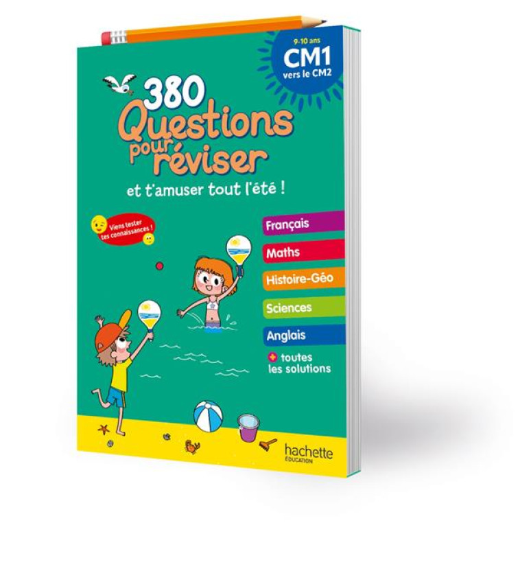 QUESTIONS POUR RÉVISER - DU CM1 AU CM2 - CAHIER DE VACANCES 2024 - LOIC AUDRAIN - HACHETTE