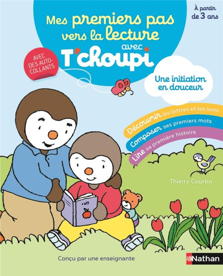 MES PREMIERS PAS VERS LA LECTURE AVEC T'CHOUPI - SEVERINE DE POUS COLLIN - CLE INTERNAT