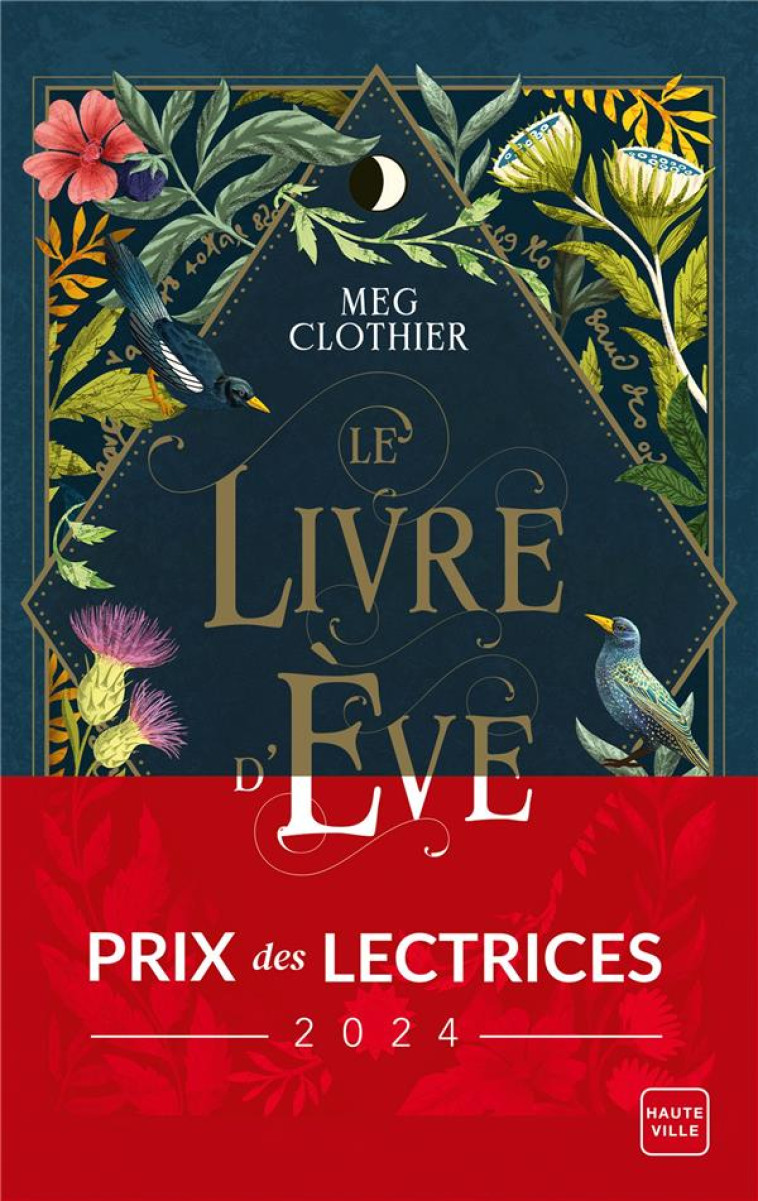 LE LIVRE D'ÈVE (PRIX DES LECTRICES 2024) - MEG CLOTHIER - HAUTEVILLE