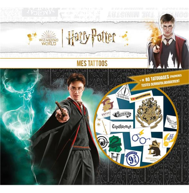 HARRY POTTER - MES TATTOOS - PLAYBAC ÉDITIONS - NC