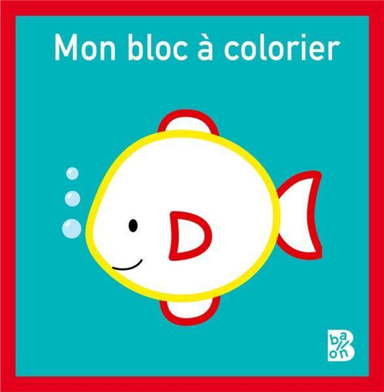 MINI BLOC A COLORIER (POISSON) #2 - XXX - NC