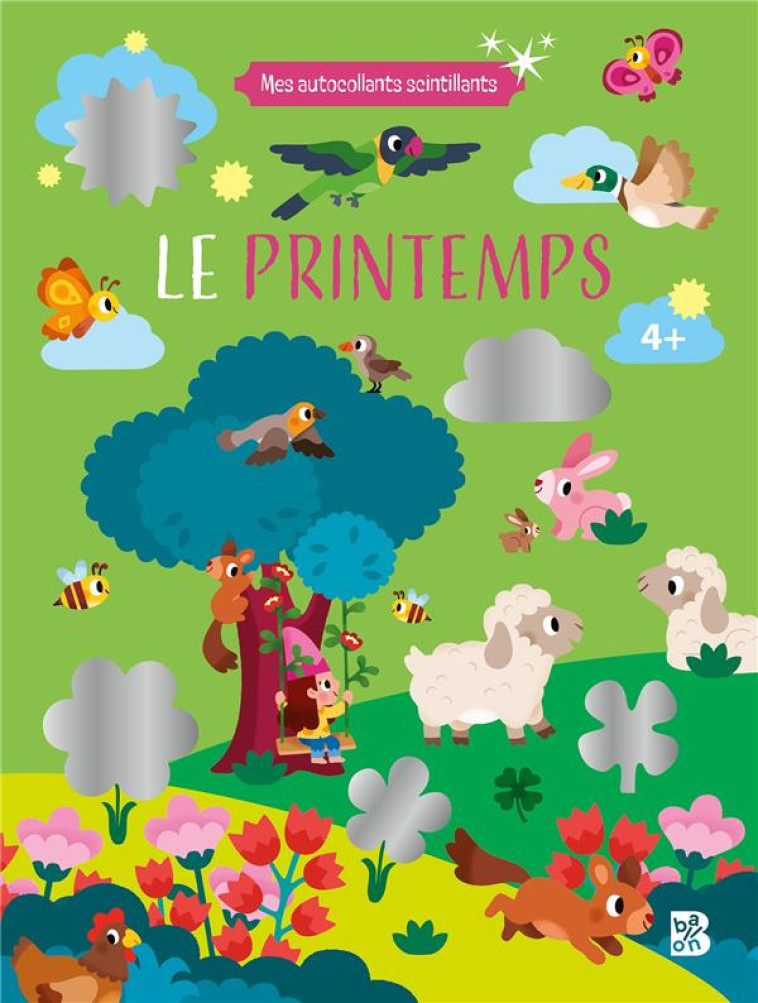 LE PRINTEMPS - MES AUTOCOLLANTS SCINTILLANTS - XXX - NC