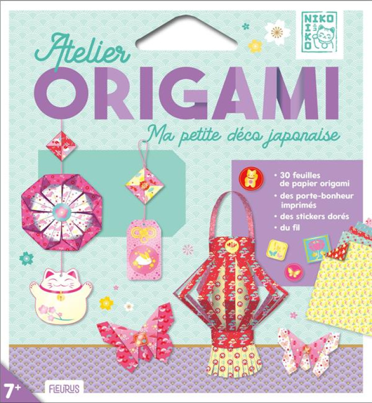 ATELIER ORIGAMI - MA PETITE DECO JAPONAISE - NIKO-NIKO - JEZEWSKI MAYUMI - NC