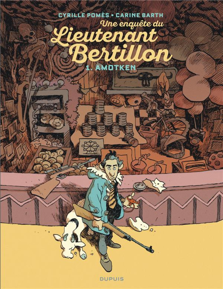 LIEUTENANT BERTILLON - TOME 1 - AMOTKEN - POMES CYRILLE - DUPUIS