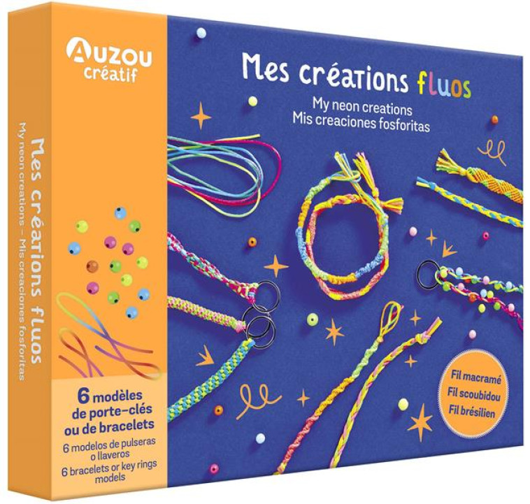 MON COFFRET D'ARTISTE - MES CRÉATIONS FLUOS - GUESNE MAUDE - NC