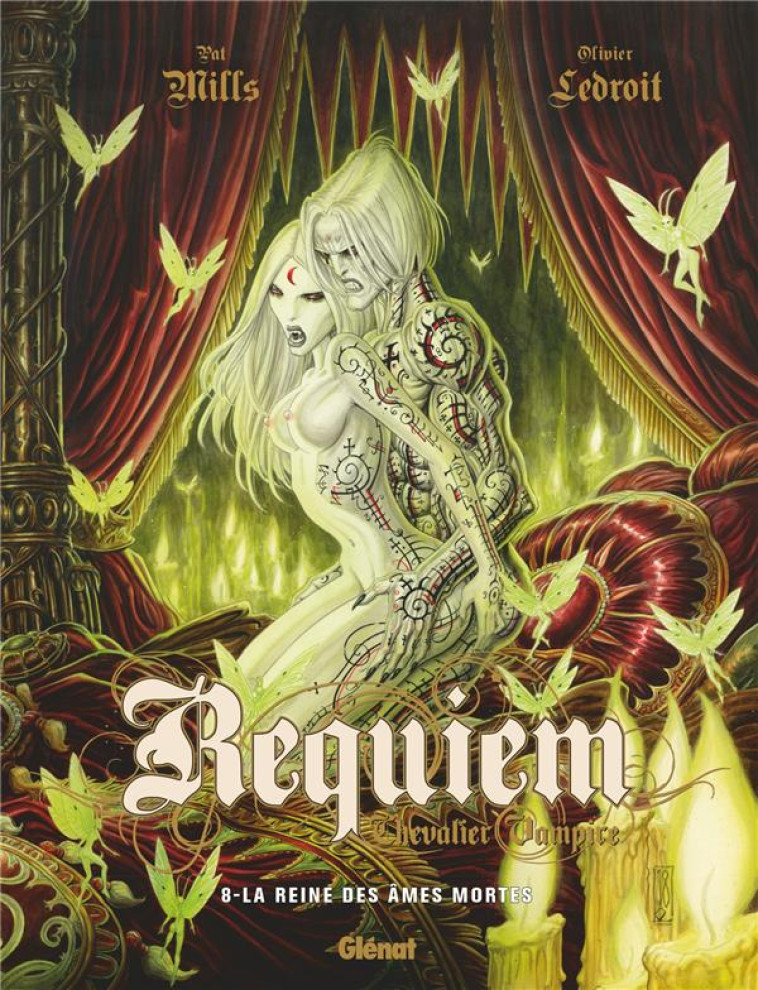 REQUIEM - TOME 08 - LA REINE DES AMES MORTES - MILLS/LEDROIT - GLENAT