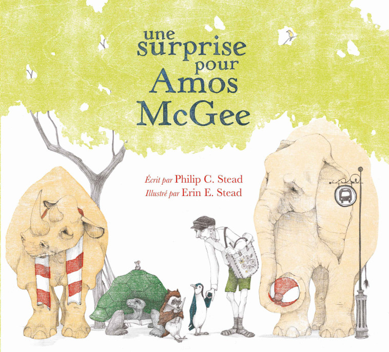 UNE SURPRISE POUR AMOS MCGEE - Philip C. Stead - KALEIDOSCOPE