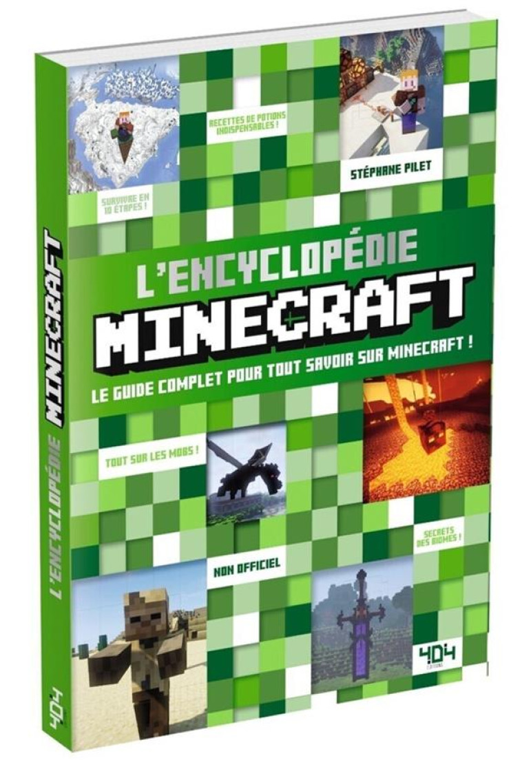 L'ENCYCLOPÉDIE MINECRAFT - STEPHANE PILET - 404