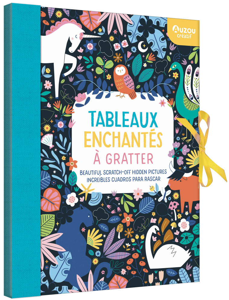 TABLEAUX ENCHANTES A GRATTER - Anna DEEGAN - AUZOU