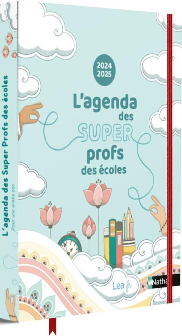 L'AGENDA DES SUPER PROFS DES ÉCOLES - 2024-2025 - MARJORIE IACCHETTI - NC