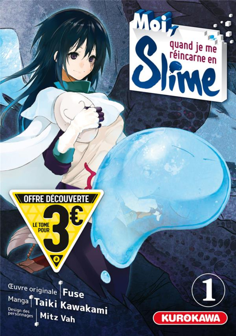 MOI, QUAND JE ME RÉINCARNE EN SLIME - TOME 1 - MITZ VAH - KUROKAWA