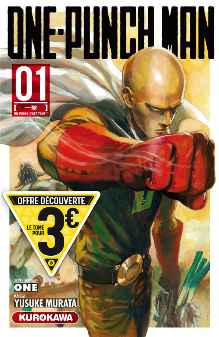 ONE-PUNCH MAN - TOME 1 - YUSUKE MURATA - KUROKAWA