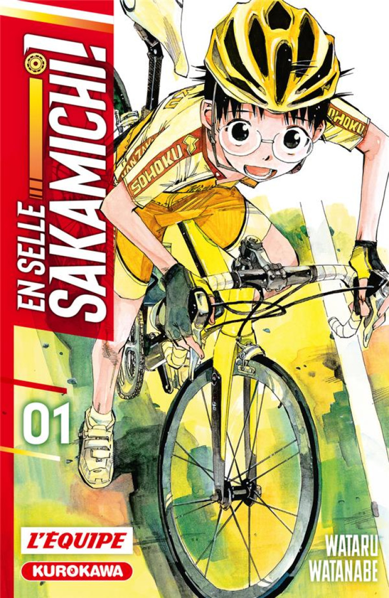 EN SELLE, SAKAMICHI ! - TOME 1 - WATARU WATANABE - KUROKAWA