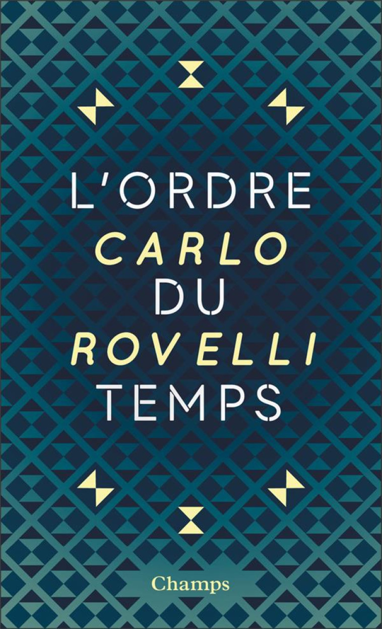 L'ORDRE DU TEMPS (COLLECTOR) - ROVELLI - FLAMMARION