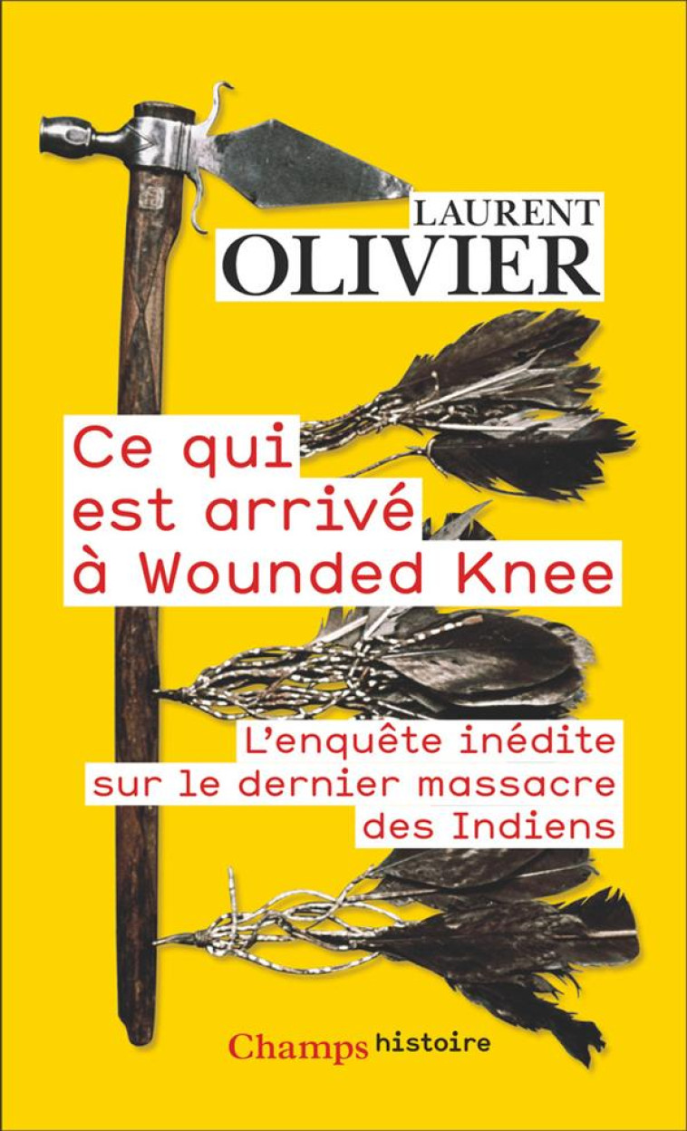 CE QUI EST ARRIVE A WOUNDED KNEE - L'ENQUETE INEDITE SUR LE DERNIER MASSACRE DES INDIENS (29 DECEMBR - OLIVIER LAURENT - FLAMMARION