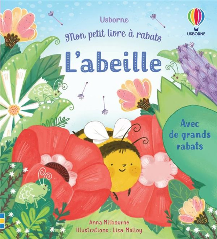 L'ABEILLE - MON PETIT LIVRE A RABATS - MILBOURNE/MOLLOY - NC