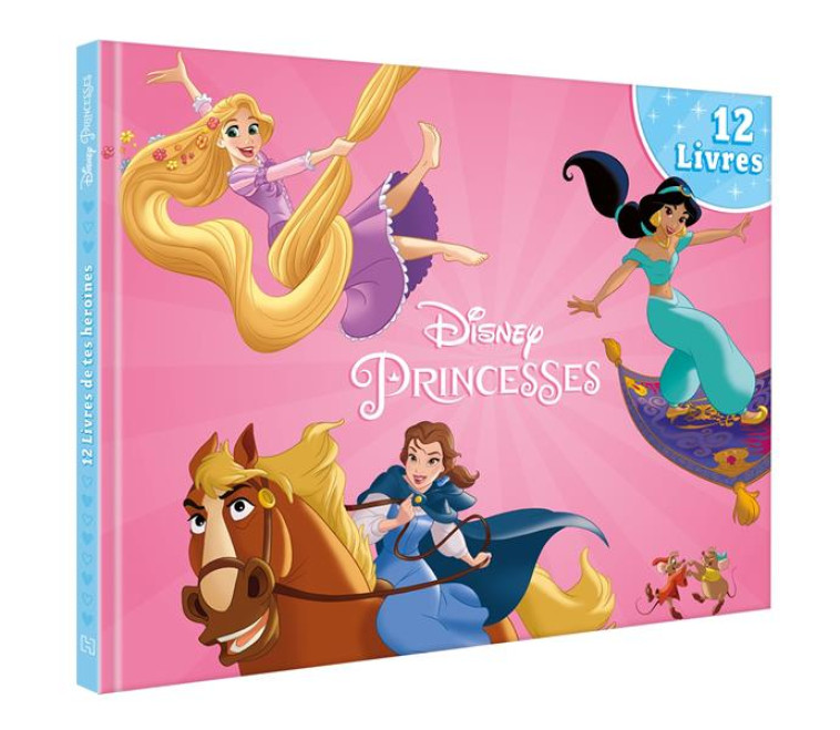 DISNEY PRINCESSES - COFFRET - 12 LIVRES DE TES HÉROÏNES - XXX - HACHETTE