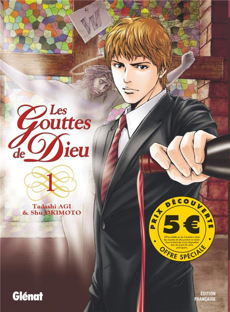 LES GOUTTES DE DIEU - TOME 01 - 5 EUROS - AGI/OKIMOTO - GLENAT