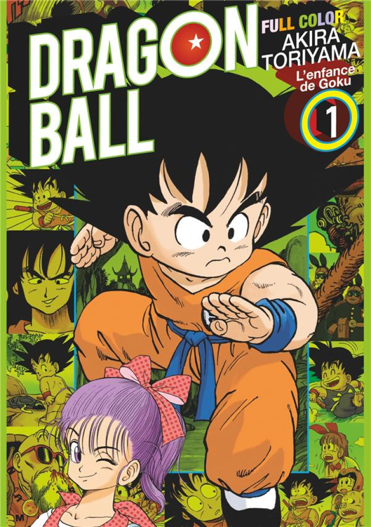 DRAGON BALL - FULL COLOR - L'ENFANCE DE GOKU - TOME 01 - AKIRA TORIYAMA - GLENAT