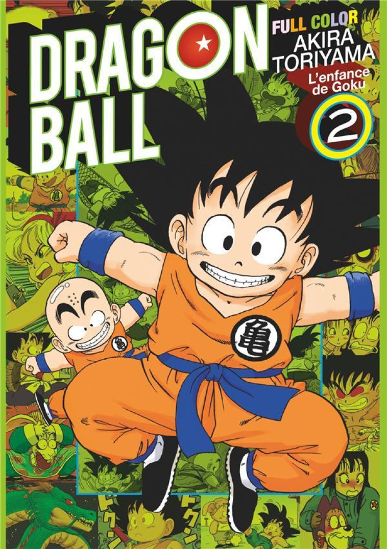 DRAGON BALL - FULL COLOR - L'ENFANCE DE GOKU - TOME 02 - AKIRA TORIYAMA - GLENAT