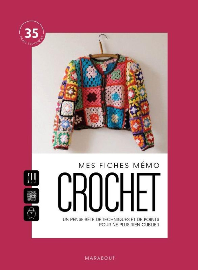 MES FICHES MÉMO CROCHET - RICHARD BOUTIN - MARABOUT