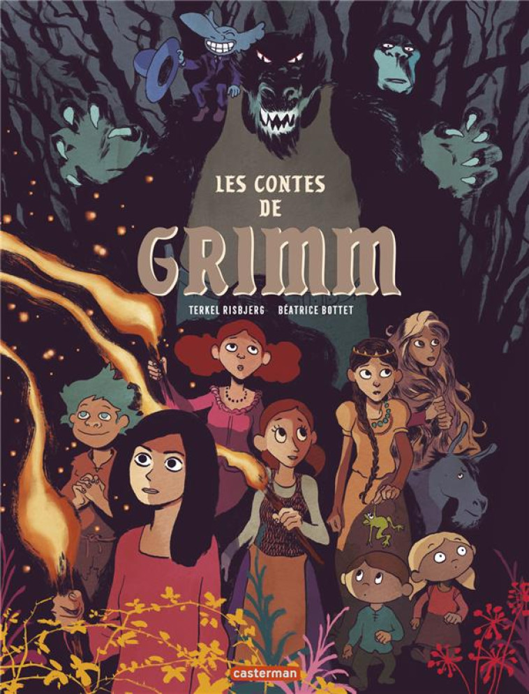 LES CONTES DE GRIMM - BOTTET/RISBJERG - CASTERMAN