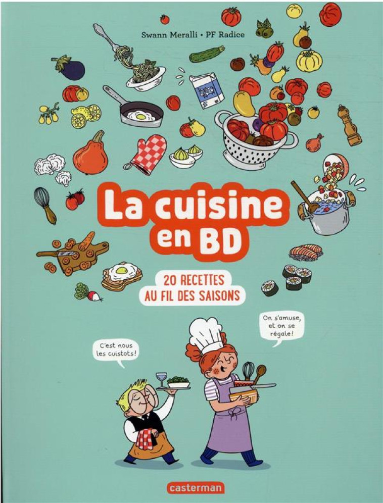 LA CUISINE EN BD - SWANN MERALLI - CASTERMAN