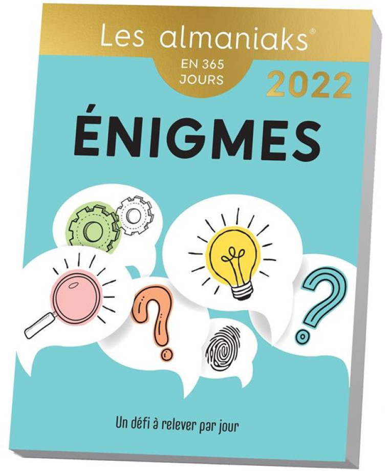 CALENDRIER ALMANIAK ENIGMES 2022 - MYERS BERNARD - 365 PARIS