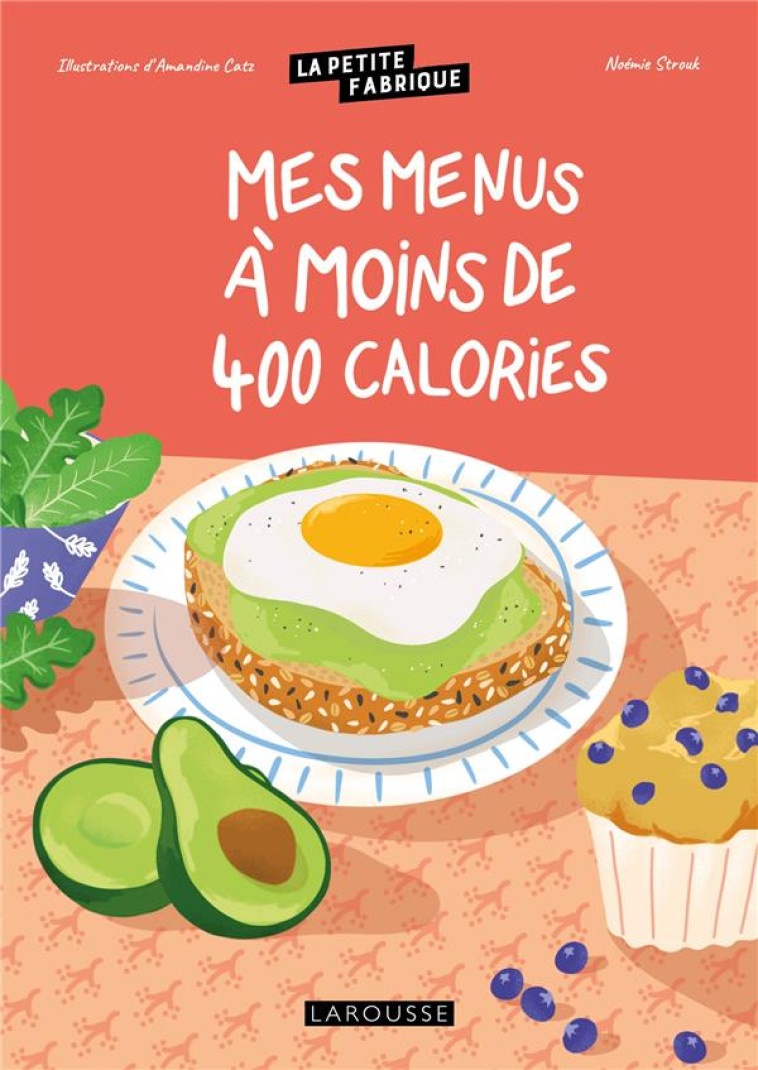 LA PETITE FABRIQUE - MES MENUS À MOINS DE 400 CALORIES - NOEMIE STROUK - LAROUSSE