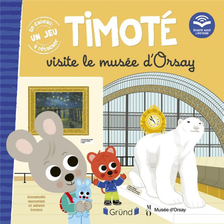 TIMOTÉ VISITE LE MUSÉE D'ORSAY - EMMANUELLE MASSONAUD - GRUND