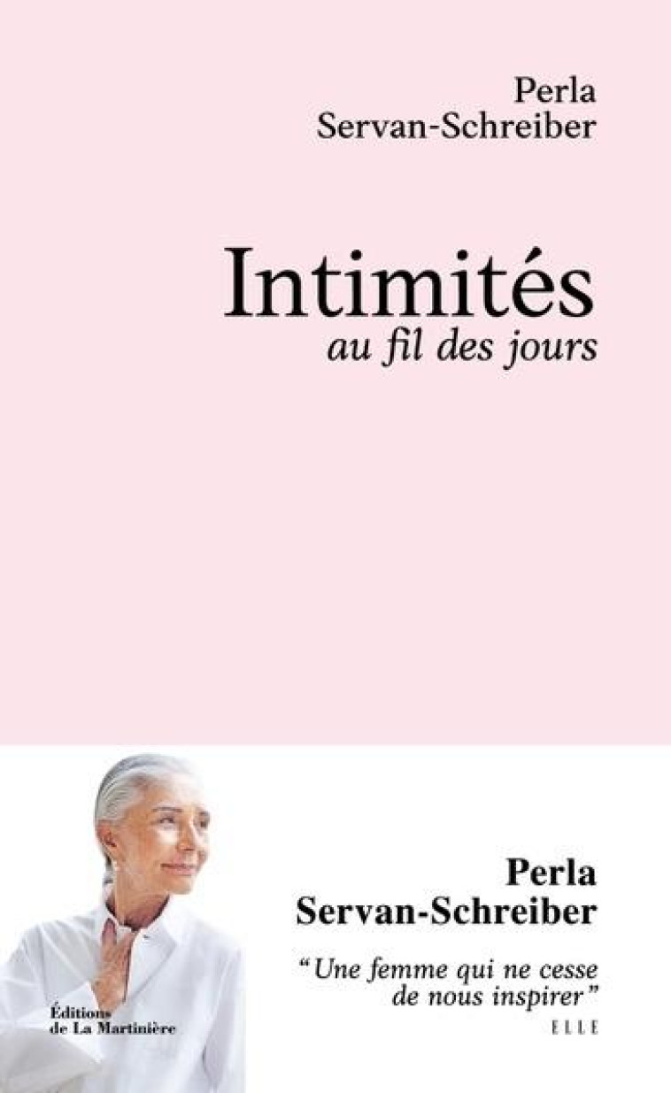 INTIMITÉS - PERLA SERVAN-SCHREIBER - MARTINIERE BL