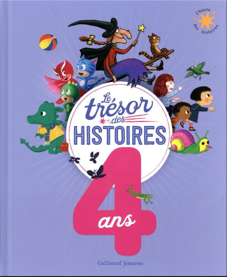 LE TRÉSOR DES HISTOIRES - 4 ANS - COLLECTIF - GALLIMARD