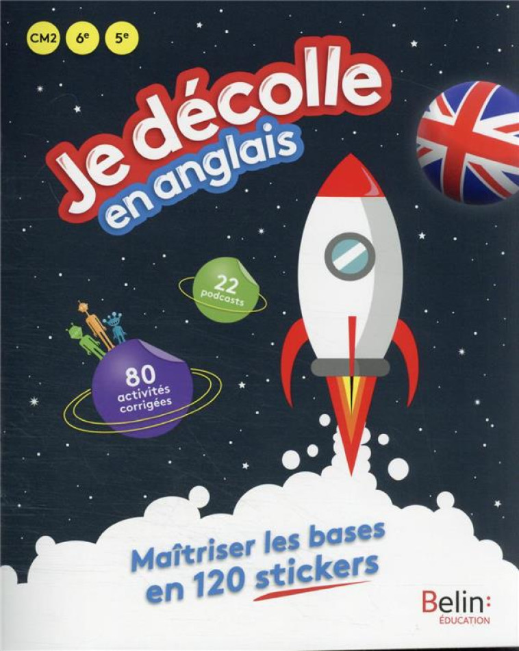 JE DÉCOLLE EN ANGLAIS - EMMANUELLE PETIT - BELIN