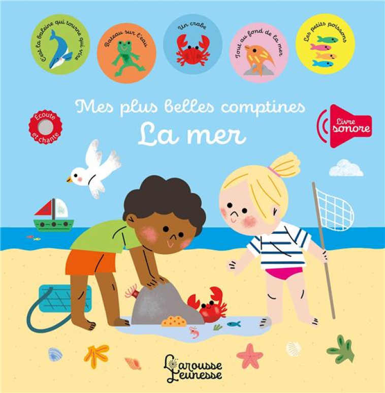 MES PLUS BELLES COMPTINES - LA MER - BOUXOM SOPHIE - LAROUSSE