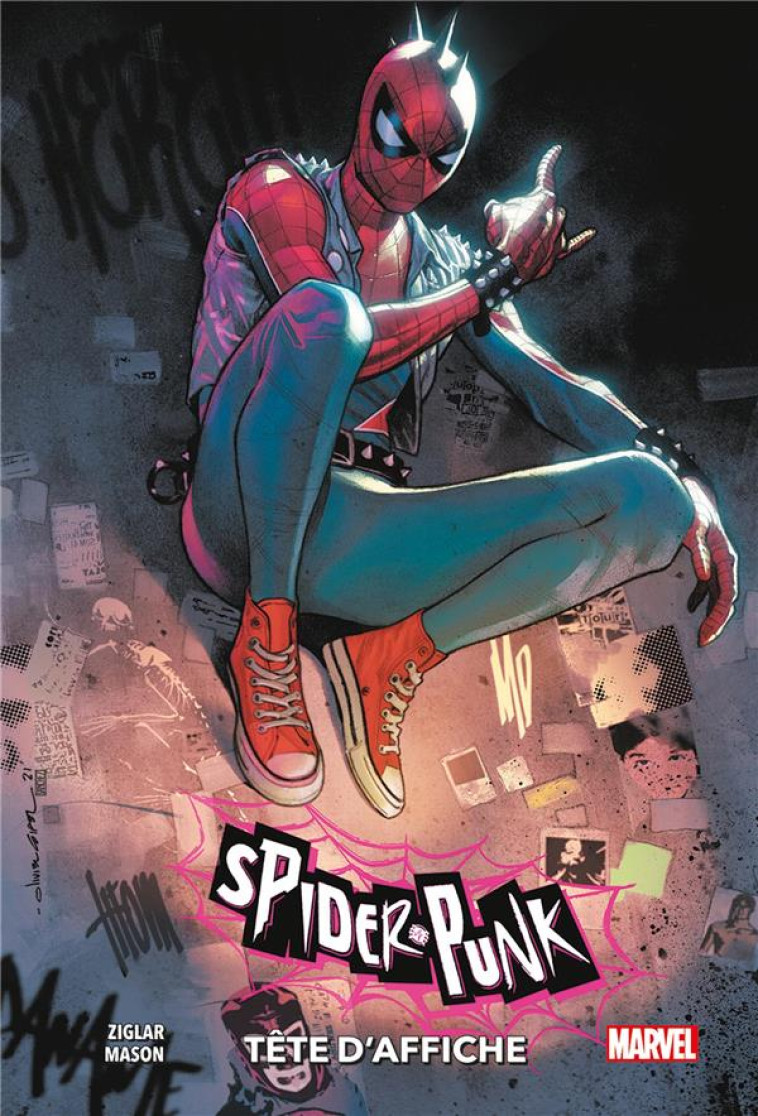 SPIDER-PUNK : TÊTE D'AFFICHE - ZIGLAR/MASON - PANINI