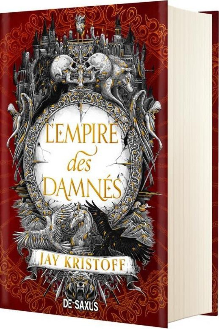 L'EMPIRE DES DAMNES (RELIE COLLECTOR) - TOME 02 - KRISTOFF - DE SAXUS