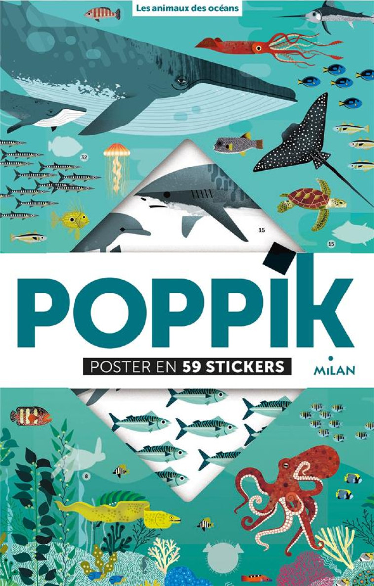 LES ANIMAUX DES OCEANS - POPPIK - POPPIK/BRUNELLIERE - NC