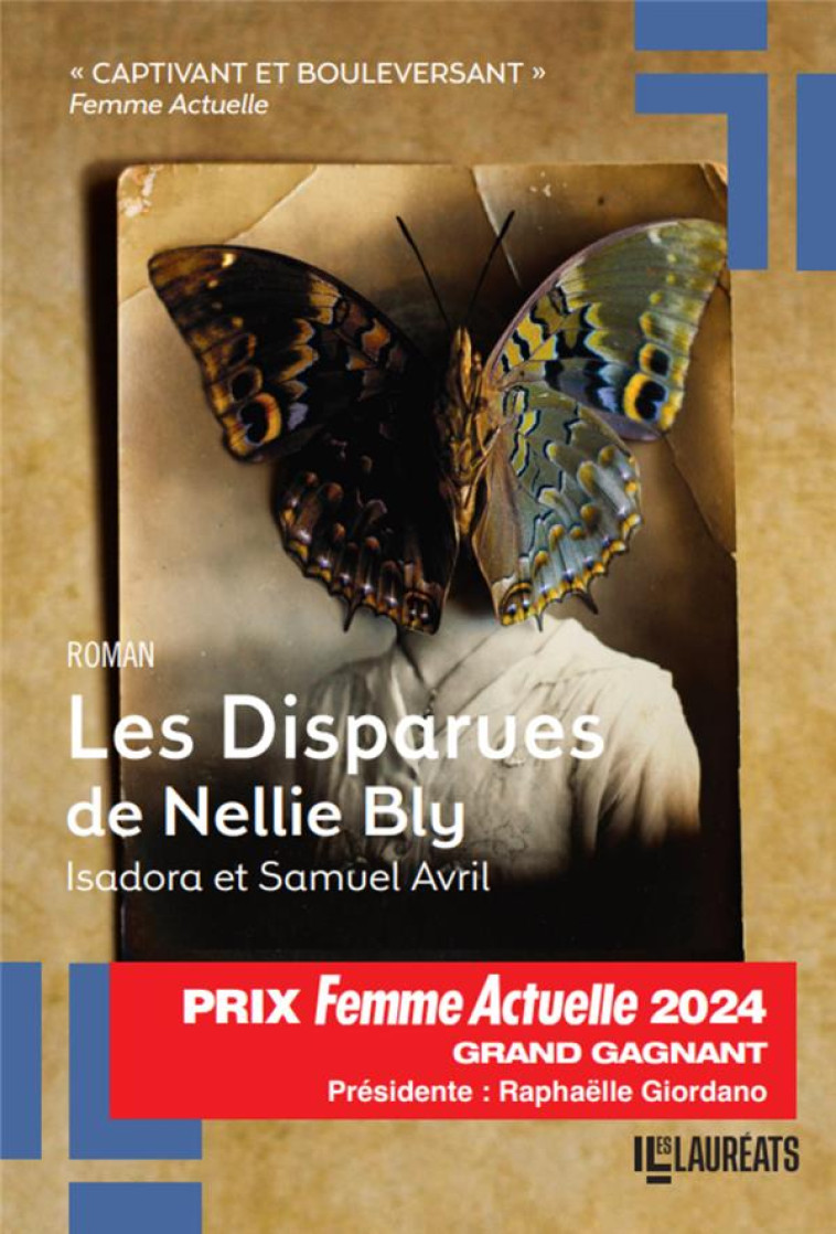 LES DISPARUES DE NELLIE BLY - GRAND GAGNANT PRIX FEMME ACTUELLE 2024 - SAMUEL AVRIL - FEMME ACTUELLE