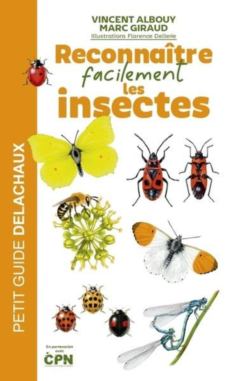 RECONNAÎTRE FACILEMENT LES INSECTES - VINCENT ALBOUY - DELACHAUX