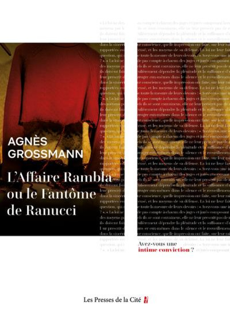 L'AFFAIRE RAMBLA OU LE FANTÔME DE RANUCCI - AGNES GROSSMANN - PRESSES CITE