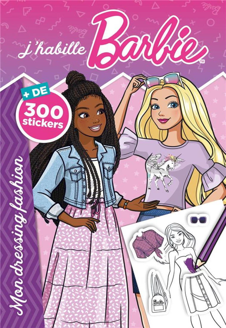 BARBIE - J'HABILLE - MON DRESSING FASHION - MATTEL - HACHETTE