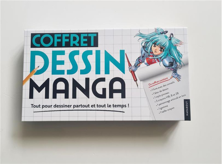 COFFRET DESSIN MANGA - COLLECTIF - NC