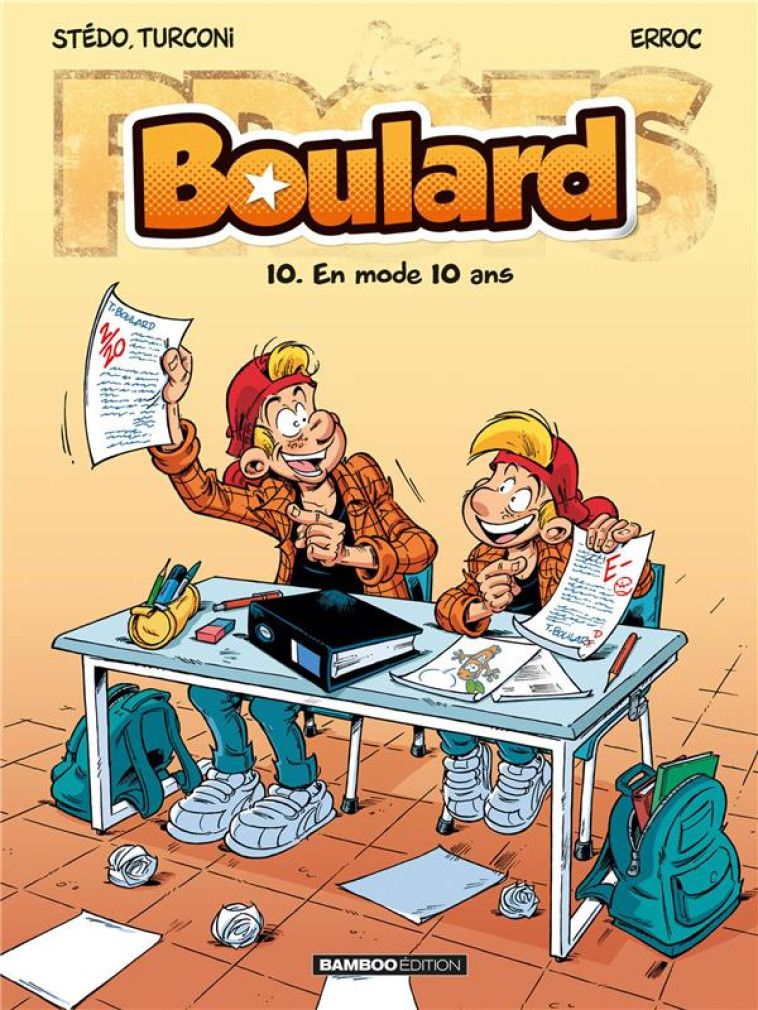 PROFS (LES) PRESENTENT : BOULARD - LES PROFS PRESENTENT : BOULARD - TOME 10 - EN MODE 10 ANS - ERROC/STEDO/TURCONI - BAMBOO