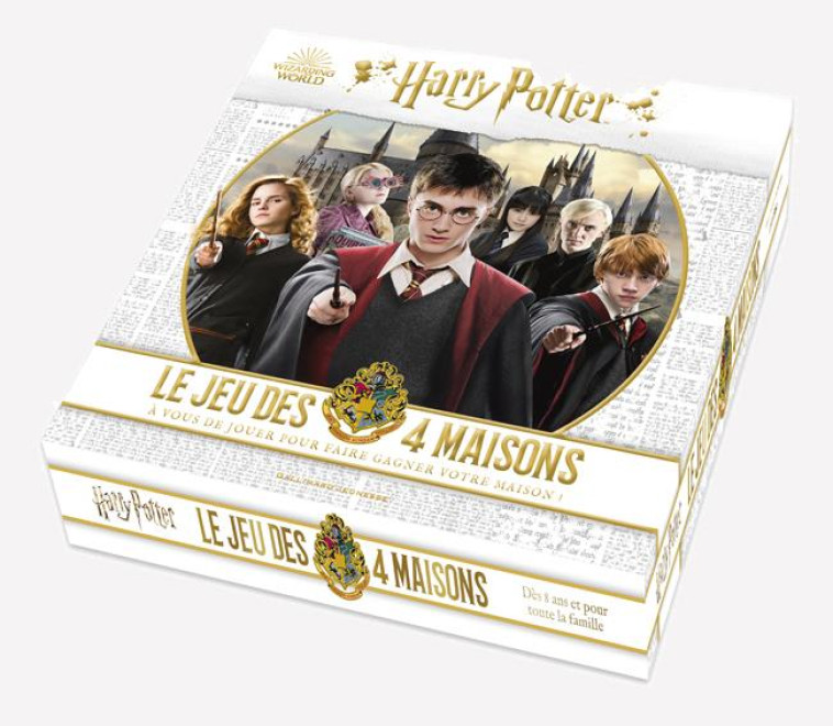 HARRY POTTER - HARRY POTTER - LE JEU DES 4 MAISONS - A VOUS DE JOUER POUR FAIRE GAGNER VOTRE MAISON - COLLECTIF - NC