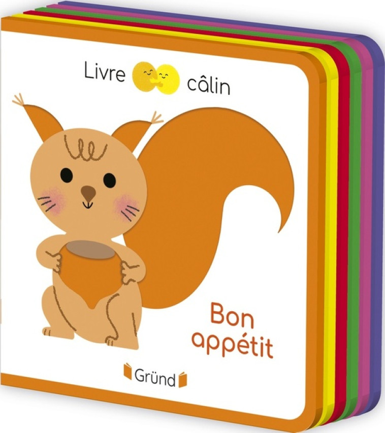 LIVRE CÂLIN MINI FEUTRINE - BON APPÉTIT - BOUXOM SOPHIE - GRUND