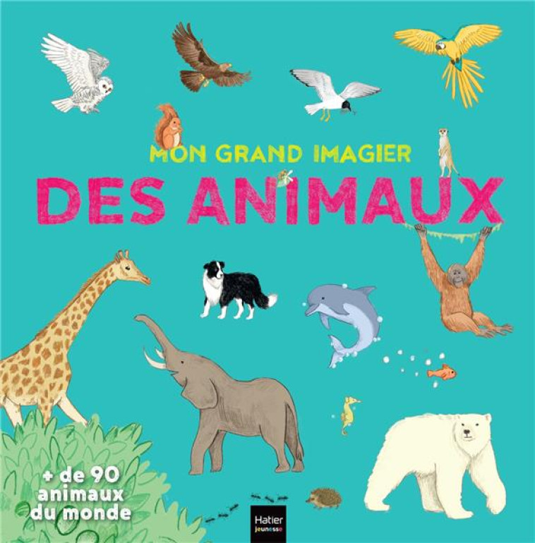 MON GRAND IMAGIER DES ANIMAUX - STEPHANIE RUBINI - HATIER SCOLAIRE