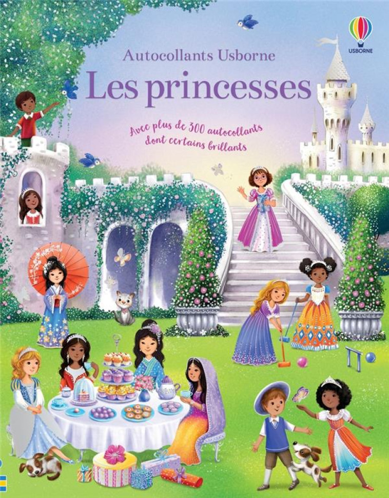 LES PRINCESSES - AUTOCOLLANTS USBORNE - FIONA WATT - NC