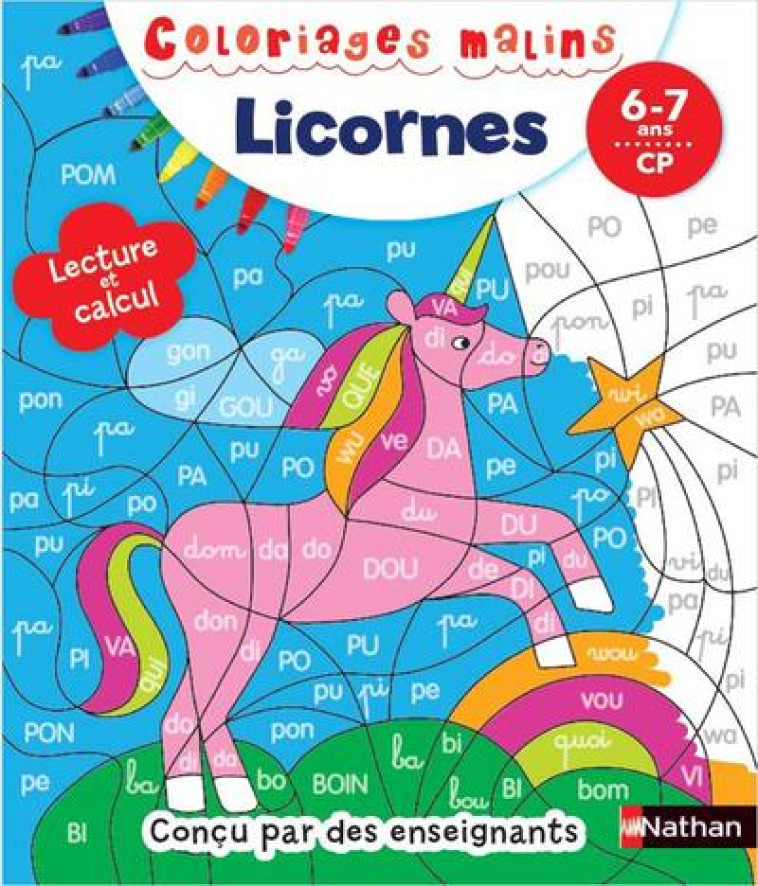 LICORNES : LECTURE ET CALCUL CP - ISABELLE PETIT-JEAN - CLE INTERNAT