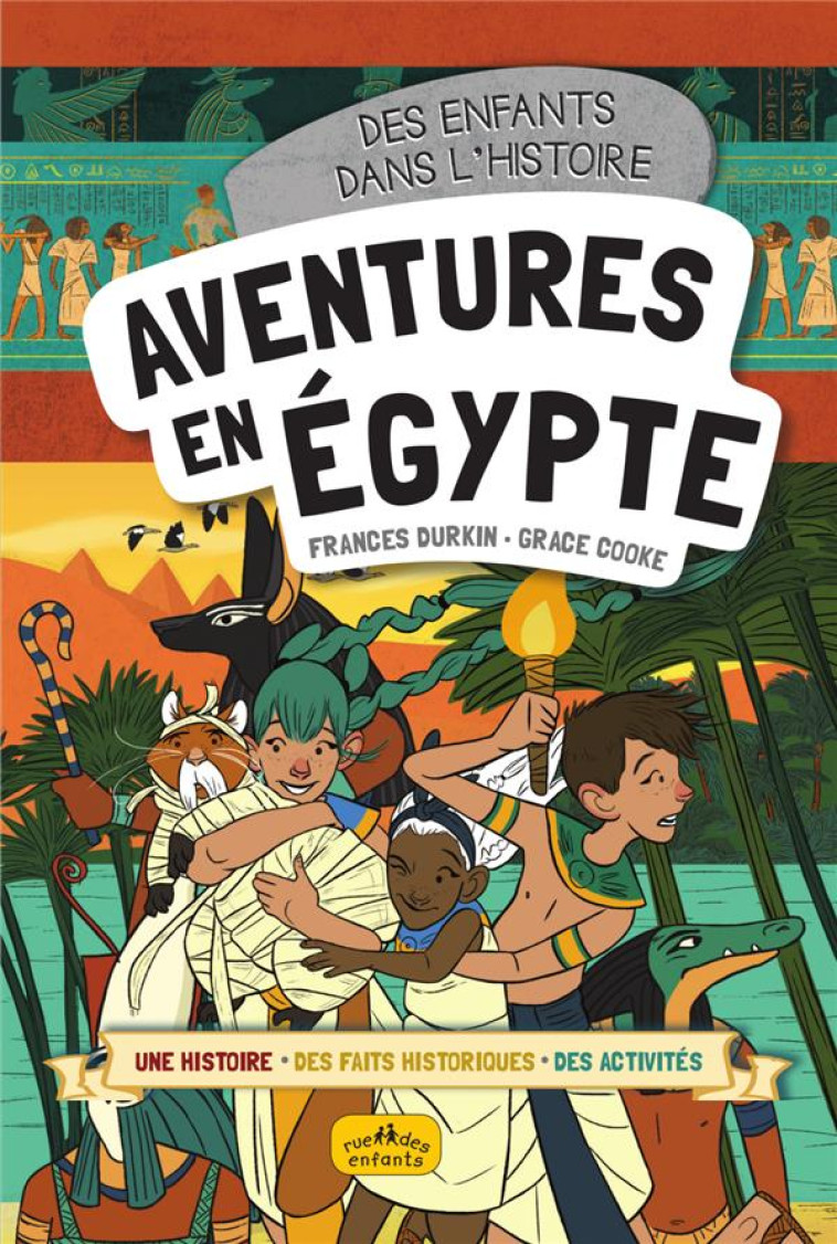 AVENTURES EN EGYPTE - COOKE/DURKIN - CTP RUE ENFANTS